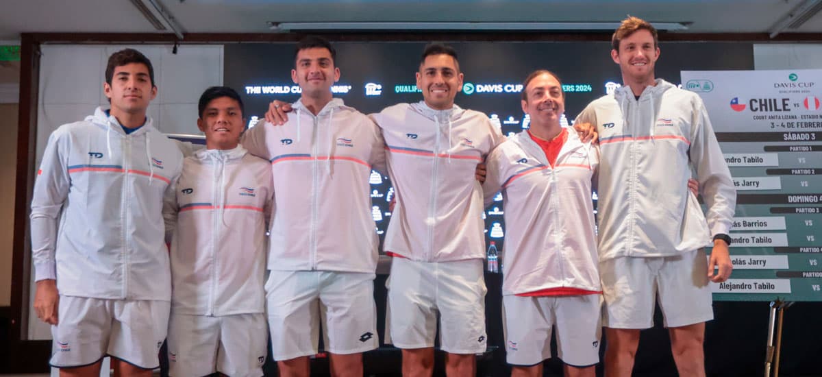 Chile tiene equipo definido para enfrentar a Perú por la Copa Davis