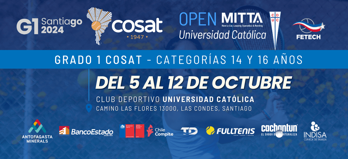 Wild Cards COSAT Open MITTA Club Deportivo Universidad Católica