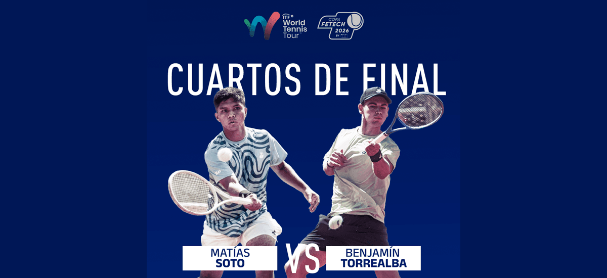 Duelo chileno asegura semifinalista en la Copa Fetech 2026 by IND