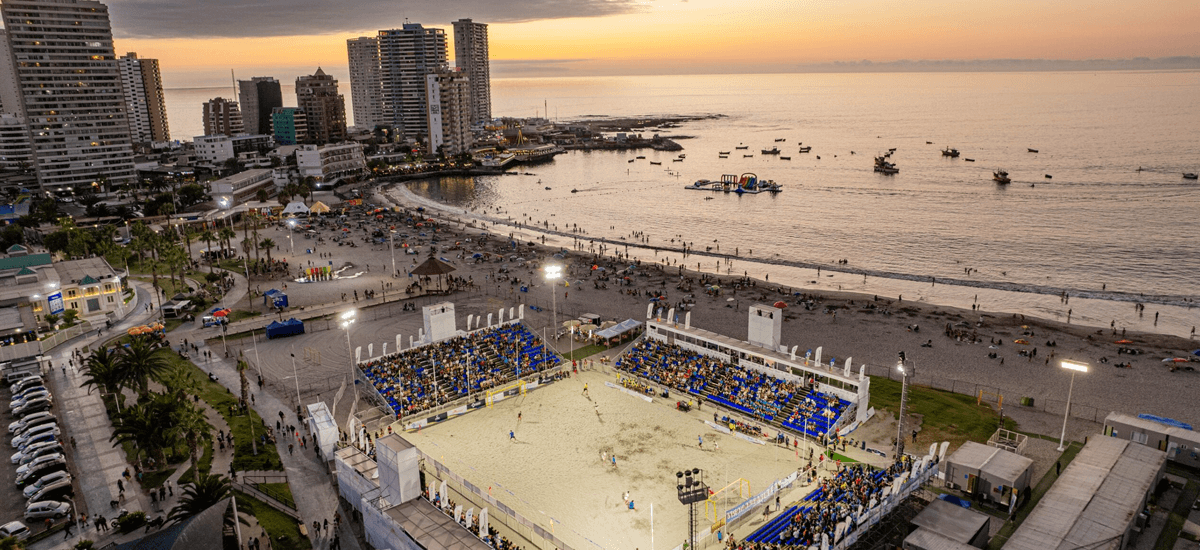 Chile será sede del Panamericano de Tenis Playa 2026 en Iquique