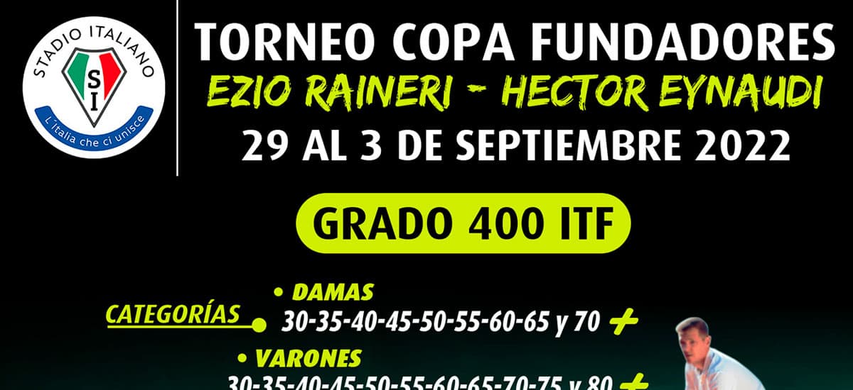 Torneo Copa Fundadores Ezio Raineri y Héctor Eynaudi