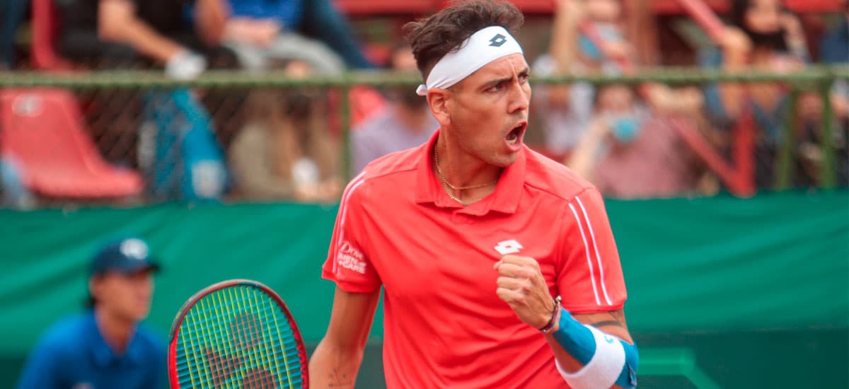 Alejandro Tabilo regresó a la actividad en el ATP de Winston-Salem