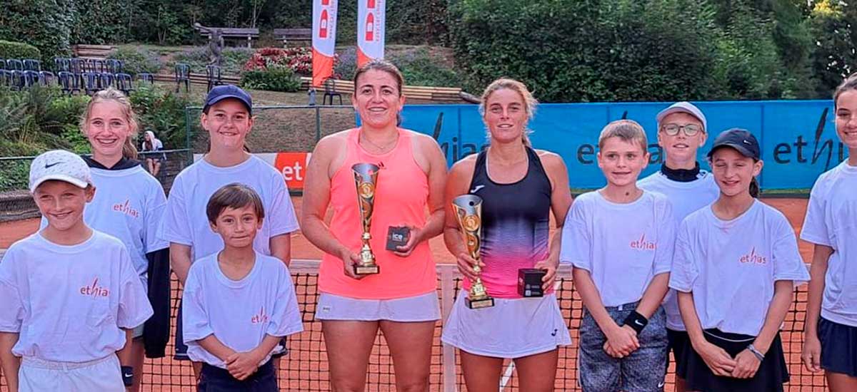 Fernanda Labraña fue vicecampeona en su segunda final duplas de manera consecutiva