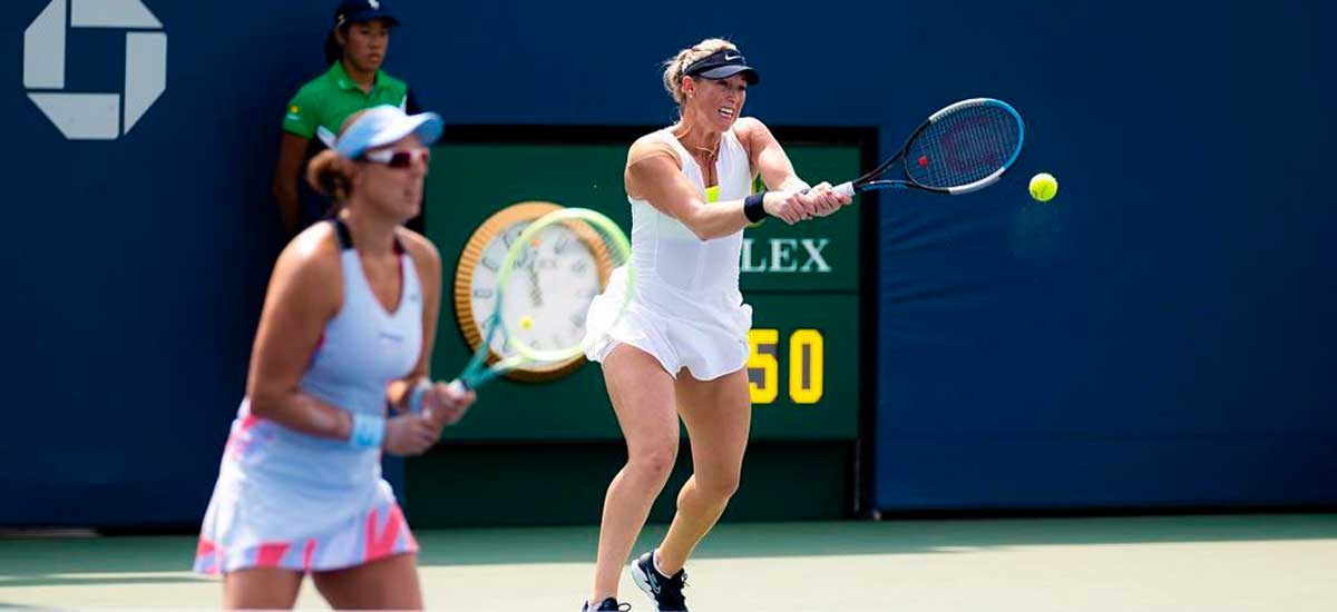 Alexa Guarachi dijo adiós al US Open entre las dieciséis mejores parejas