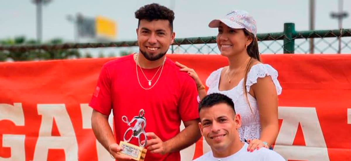 Brayan Tapia comandó la participación chilena en el ITF Futures de Cali