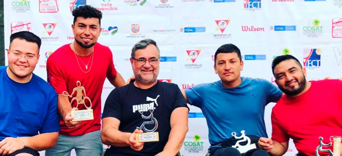 Chilenos volvieron a ser protagonistas en el ITF Futures Series Wheelchair