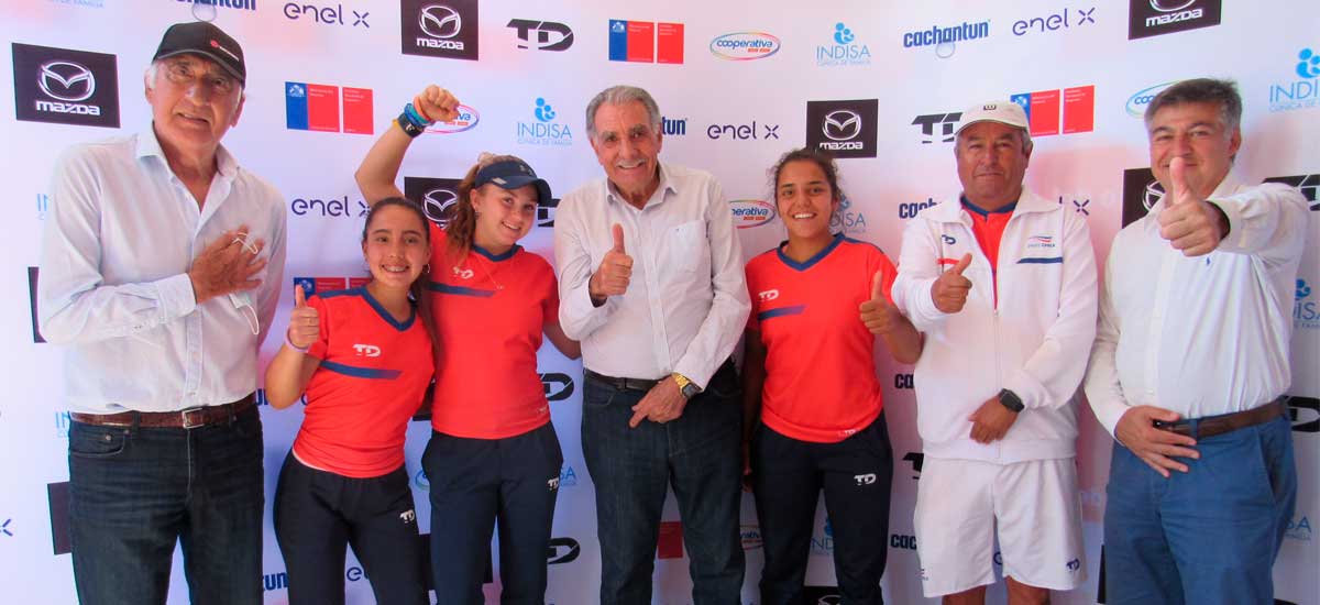 Recibimos a las Sub 16 previo a su participación en la Junior Billie Jean King Cup