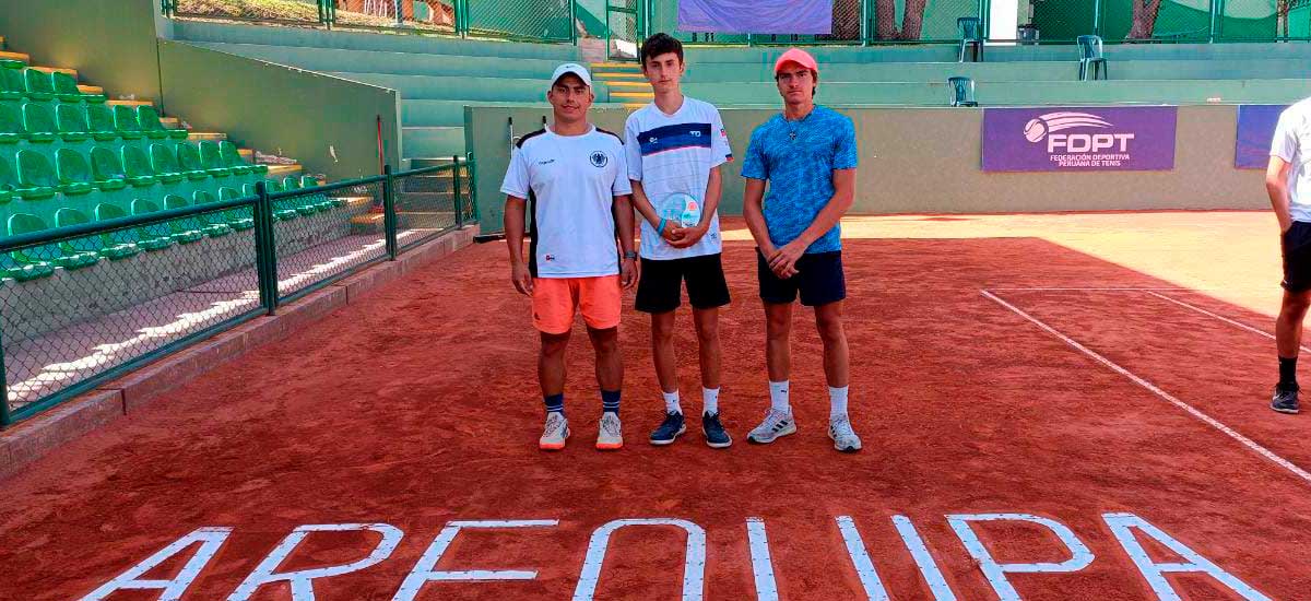 Francisco Durán disputó en Perú su primera final en el ITF World Tennis Tour Juniors