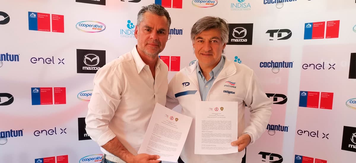 Federación de Tenis de Chile suscribe alianza con el Colegio Olimpo