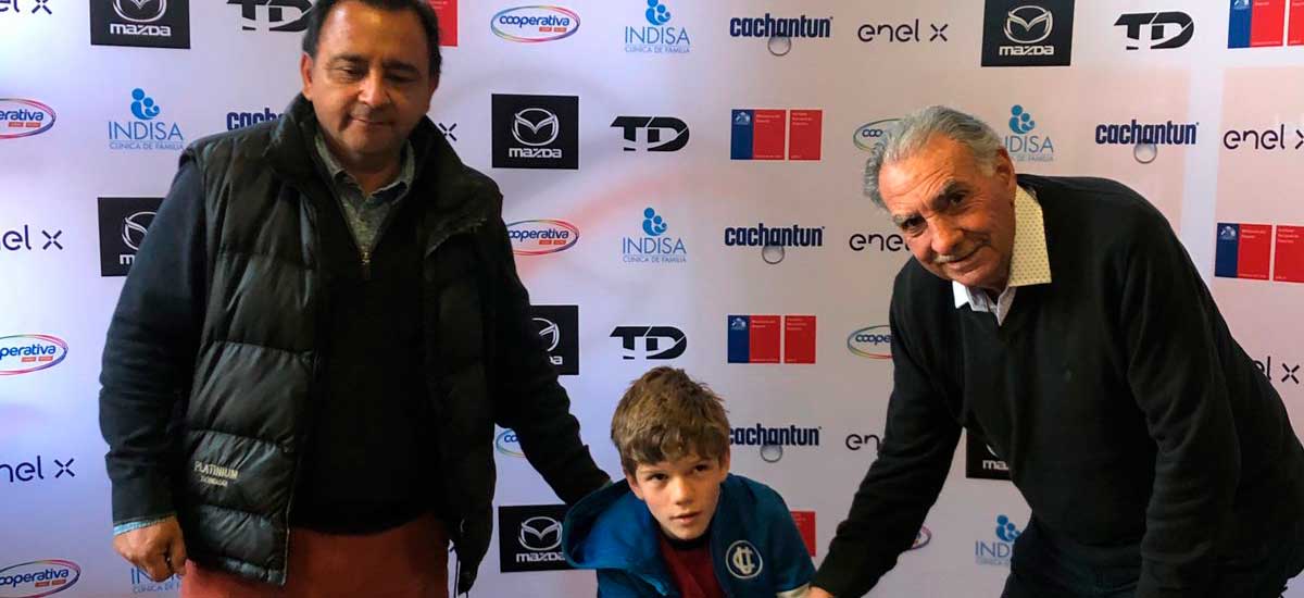 Conocimos a Juan Obrador, un nuevo tenista del Club Deportivo Universidad Católica