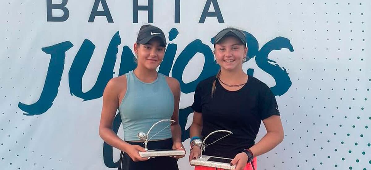 Martina Pavissich fue vicecampeona duplas en el Bahía Juniors Cup