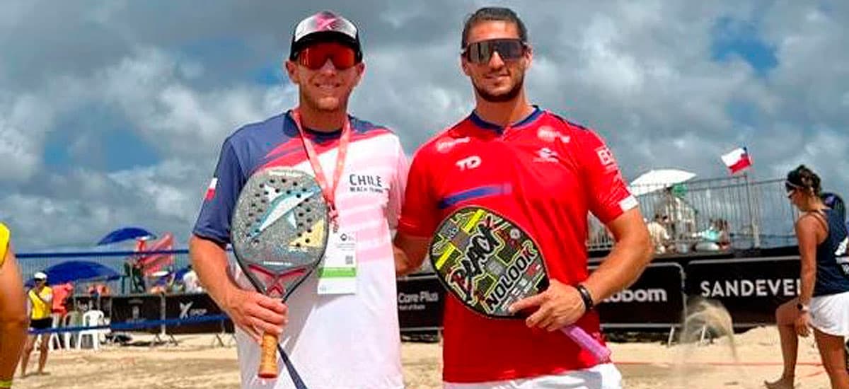 Chile logró sus primeras victorias en el Mundial de Tenis Playa