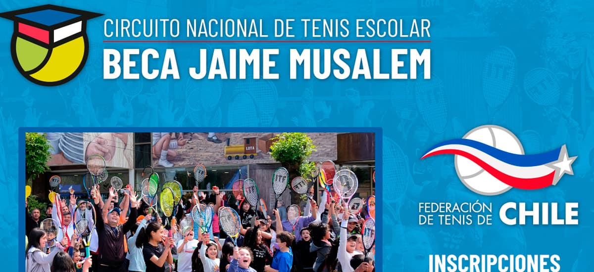 Les presentamos a las y los clasificados para el Nacional de Tenis Escolar