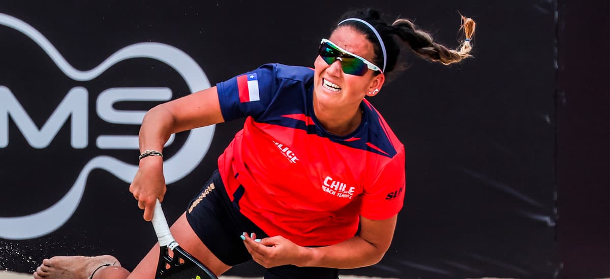 Chile vivió una jornada de contrastes en el Mundial de Tenis Playa Río 2022