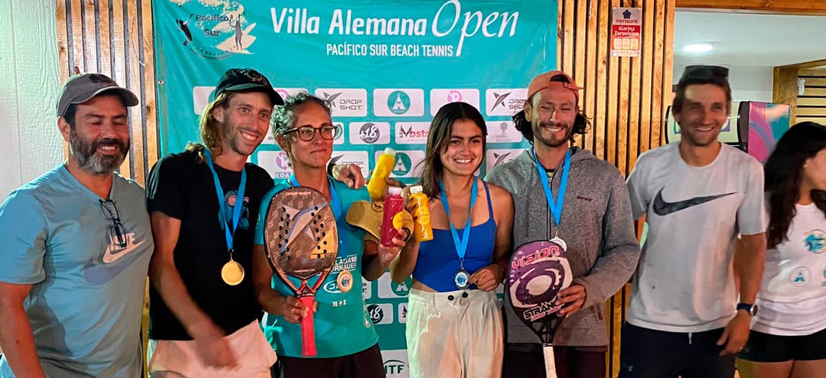 El circuito internacional de Tenis Playa se hizo presente en Villa Alemana