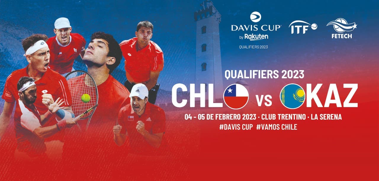 Venta de entradas Copa Davis Chile vs Kazajistán La Serena 2023