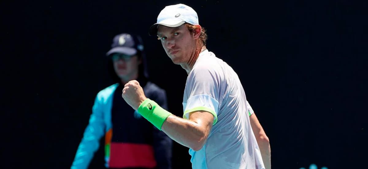 Nicolás Jarry selló su primera victoria en el main draw del Abierto de Australia