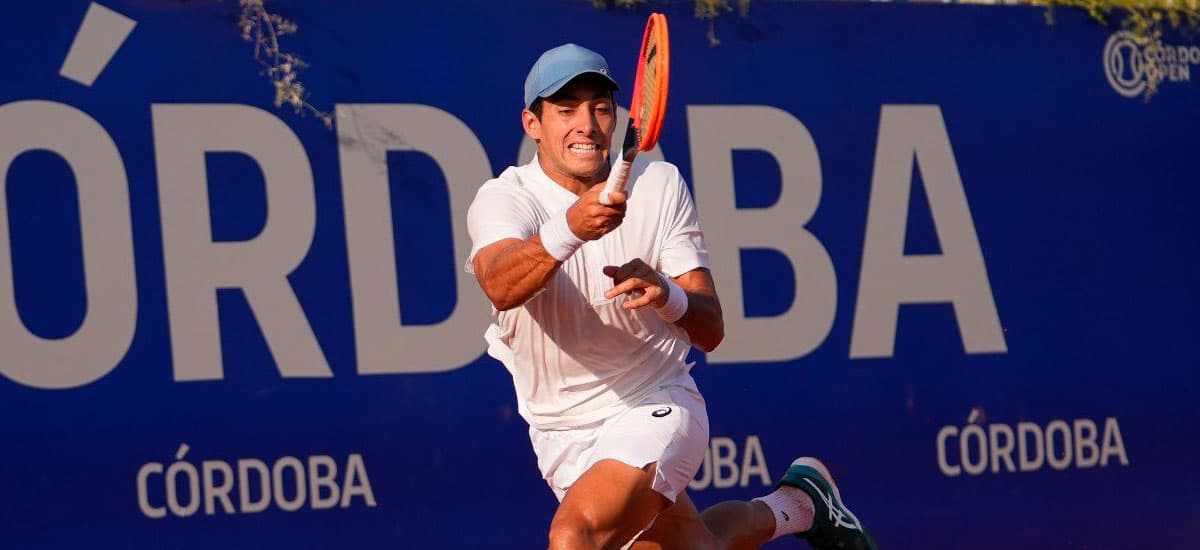Cristian Garin tropezó en los octavos de final del Córdoba Open
