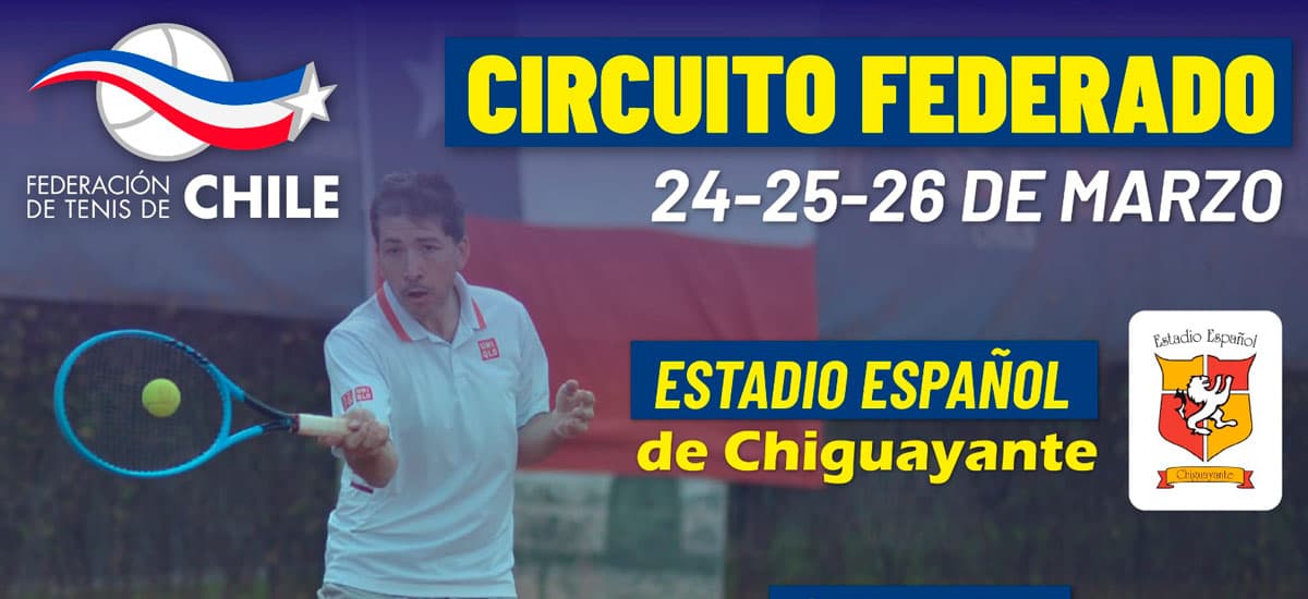 Cuadros Primer Torneo Parastanding Tenis Federado 2023 Chiguayante