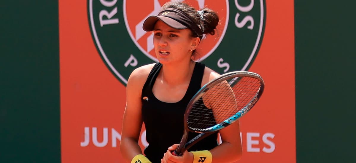 Camila Rodero se despidió luchando del Roland Garros Junior Series
