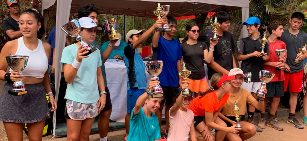 Este fin de semana se disputó la Copa Club de Tenis Santiago