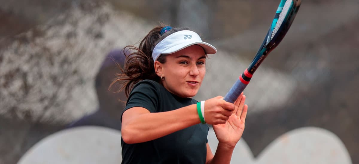 Camila Rodero gana en la inédita Roland Garros Junior Series