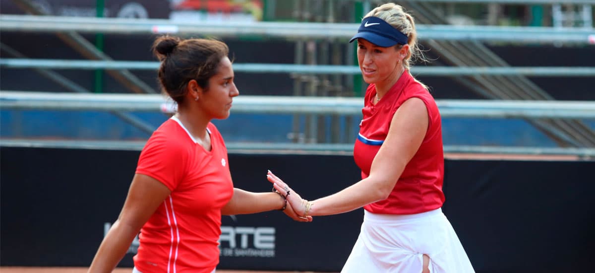 Chile cayó frente a Colombia en penúltima jornada de la Billie Jean King Cup