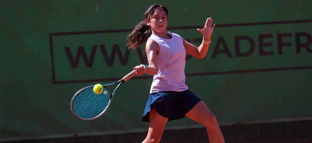 Sofía Paredes jugó la final duplas del G2 Tunari Junior Open en Bolivia