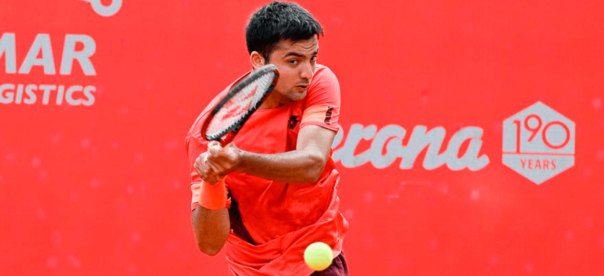 Tomás Barrios enfrentó su primera final singles esta temporada