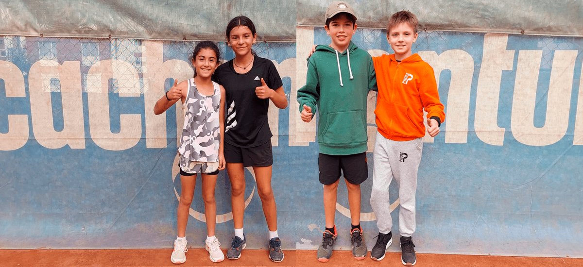 Vilas, Barsocchini, Henríquez e Inostroza vencieron en el Selectivo de 12 años