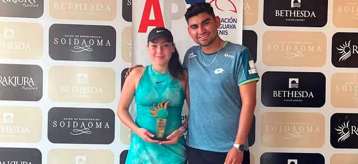 Samantha Álvarez destacó en el circuito internacional junior esta semana