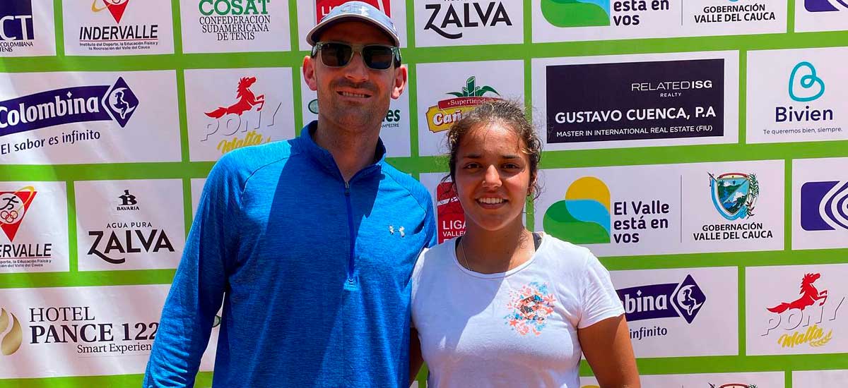 Antonia Vergara se consagró campeona del J100 de Cali
