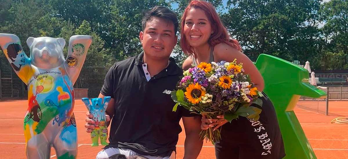 Nacionales destacaron en el UNIQLO Wheelchair Tennis Tour esta semana