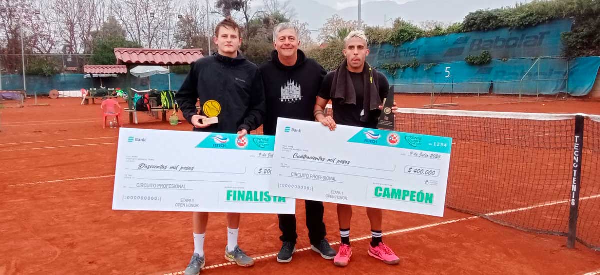 Amador Salazar es el mejor de la Etapa Inicial del Circuito Open Honor Estadio Croata