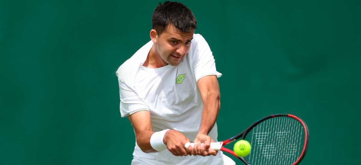 Barrios no pudo con Goffin y se despidió de Wimbledon en segunda ronda