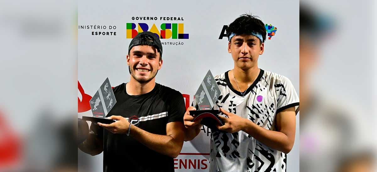Ignacio Becerra y Daniel Núñez fueron finalistas del M15 de Belem
