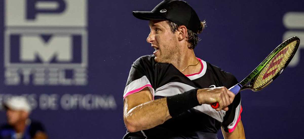 Stéfanos Tsitsipás frenó impulso ganador de Nicolás Jarry en Los Cabos