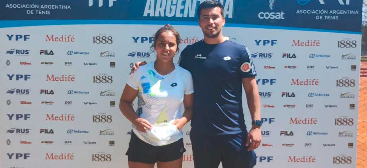 Antonia Vergara es vicecampeona de la Copa Argentina