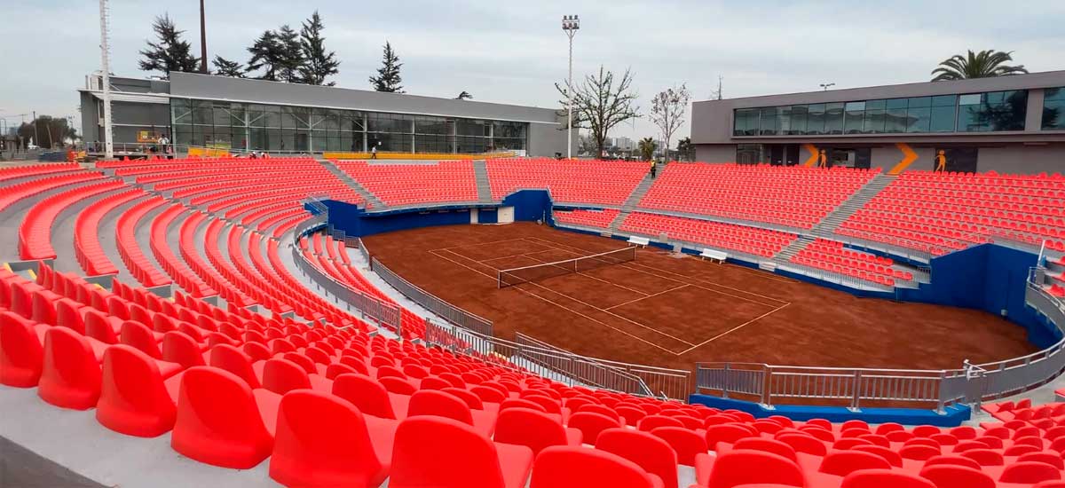 La serie de Copa Davis entre Chile y Perú se jugará sobre una superficie de cemento en el Estadio Nacional