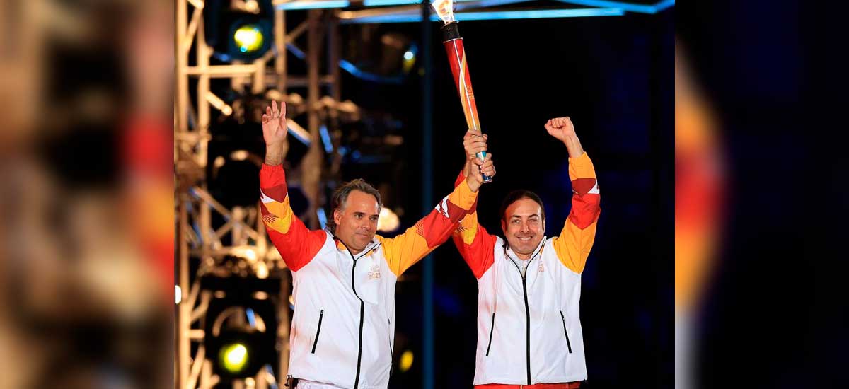 Massú y González emocionaron en la inauguración de Santiago 2023