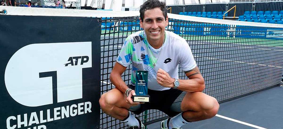 Alejandro Tabilo es el mejor de Brasilia y regresó al top 100