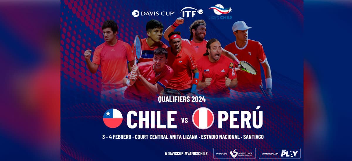 Comienza la venta de entradas para la Copa Davis Chile vs Perú