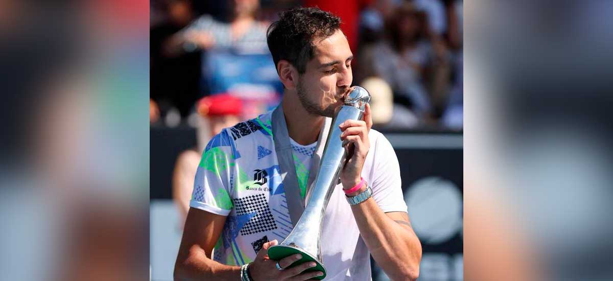 ¡Dale campeón! Alejandro Tabilo es el mejor del ATP 250 de Auckland
