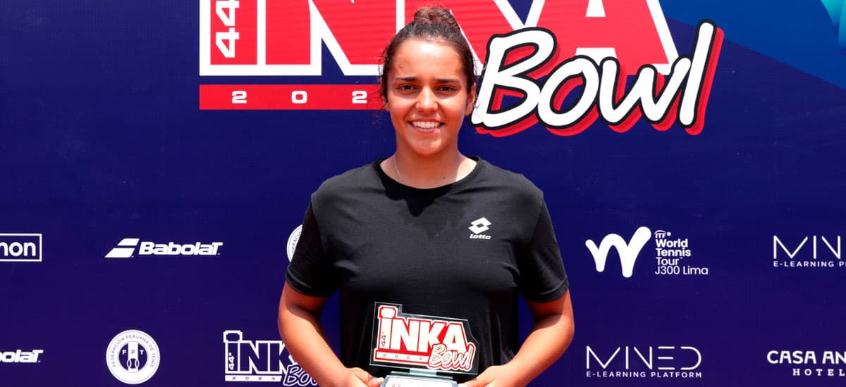 Antonia Vergara conquistó en Perú su primer título del año