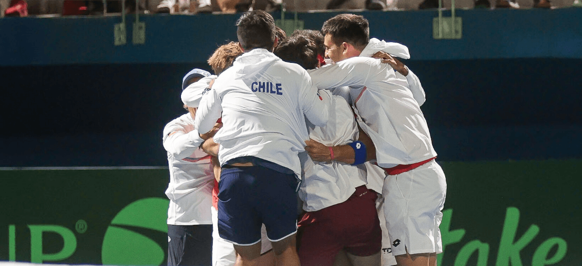 Equipo chileno de Copa Davis jugará las Finales de septiembre en China
