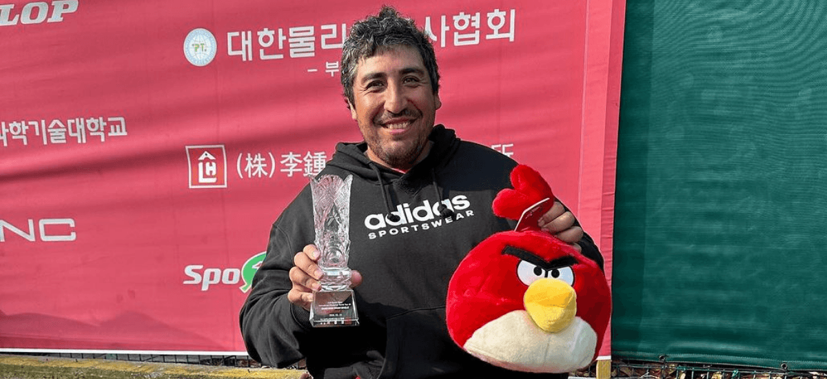 Diego Pérez levantó en Corea su primer título esta temporada