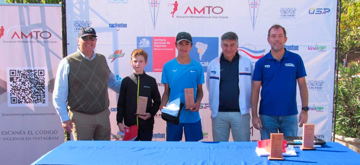Con dos títulos chilenos en singles finalizó el G4 COSAT UC by AMTO