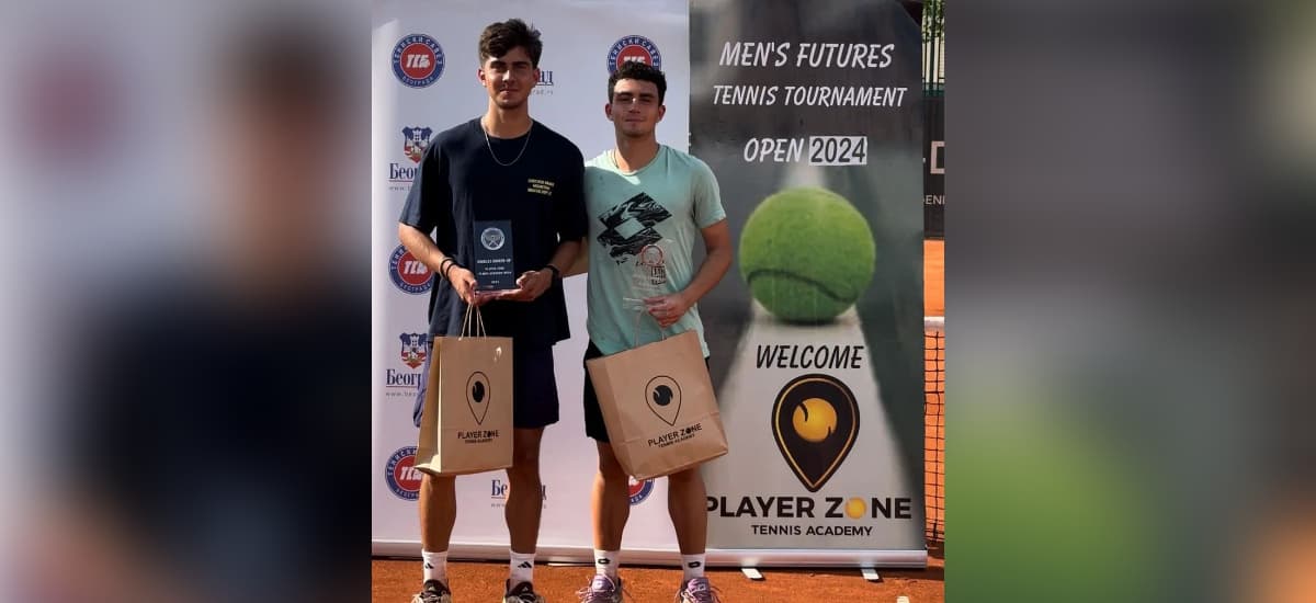 Nicolás Villalón y Alejandro Bancalari fueron vicecampeones en Serbia