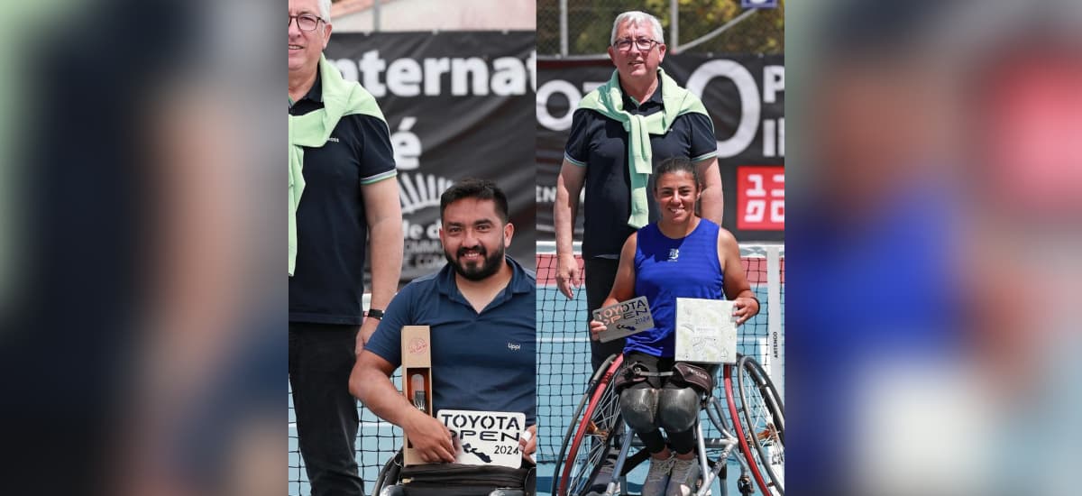 Francisco Cayulef y Macarena Cabrillana brillaron en el ITF de L'ile De Ré