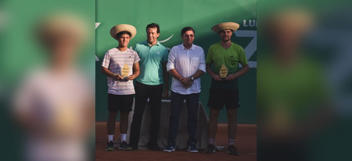 Matías Soto disputó su segunda final duplas este año
